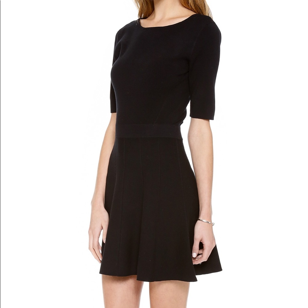Club Monaco long sleeve Christine Dress Black- XS